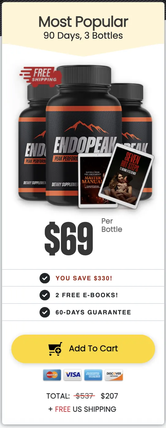 endopeak-3-bottle